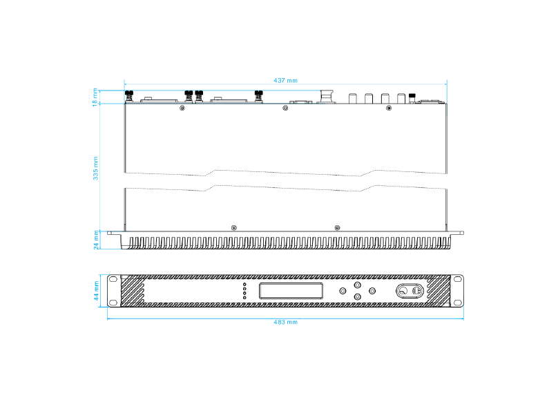 KDPA 1550nm Directly Modulated Optical Transmitter WT-1550-DM - Image 2