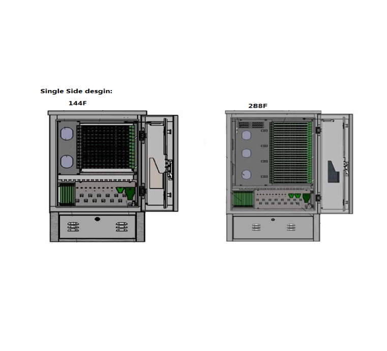 KDPA General Fiber Optic Splice Cabinet 144c/288c/576c/1152c
